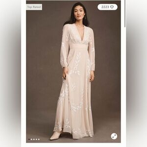 BHLDN wedding dress